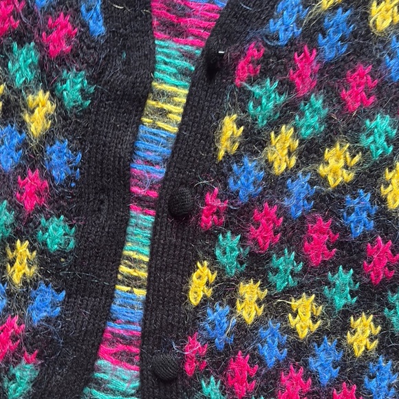 Colorful Knit Cardigan - Picture 4 of 4